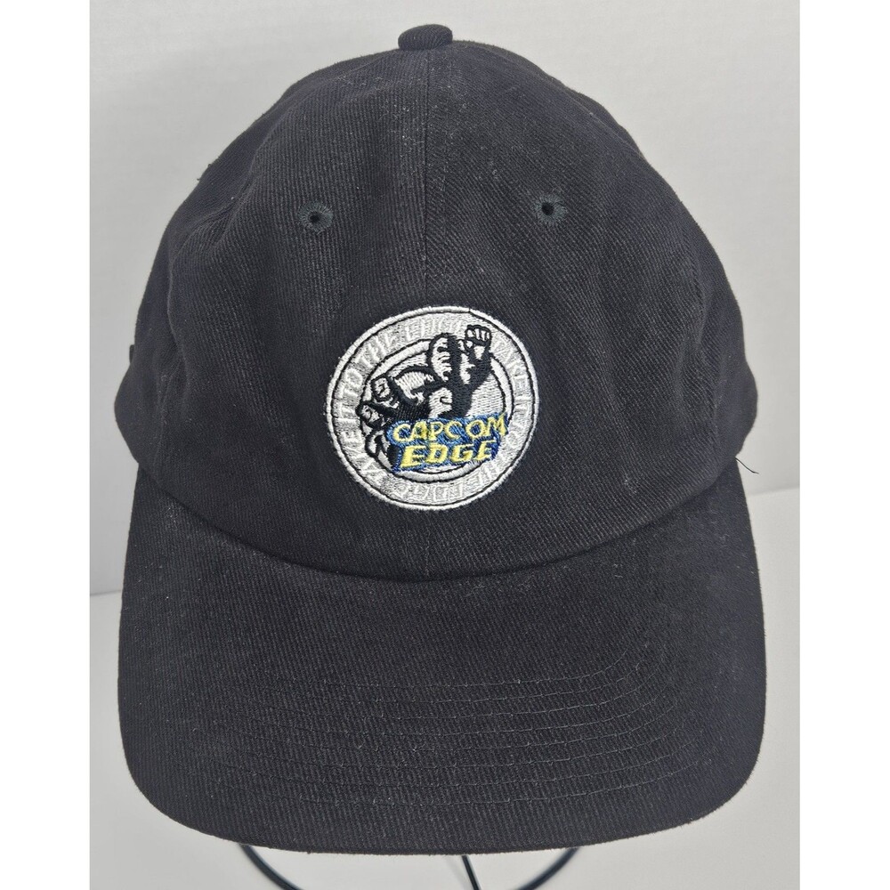 Rare Vintage Capcom Fighters Edge Game Series PROMO Hat PlayStation